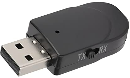 Bluetooth5.0 Adapter, 2 i 1 Mini Bluetooth 5.0 Stereosändare Mottagare, TX/RX Dual Modes USB Bluetooth Adapter, One Click Switch Bluetooth Adapter för Mobiltelefoner TV-apparater