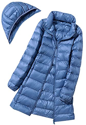 Plumifero Ultraligero Mujer Largo Chaqueta Plumas Ligeros Mujer Invierno Plumífero Ligero Mujer Talla Grande Chaquetas Plumon Puffer Jacket Plumiferos Largos Cazadora Abrigo Plumas Plumíferos Mujer