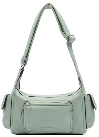 LIEBESKIND Berlin Crossbody S LILA SHEEP NATURAL forest green