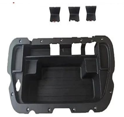 Wnfmjqe Copertura Bagagliaio Scatola Portaoggetti per Bagagliaio Anteriore Auto per Leapmotor C10 EV 2024 2025 per Cofano Motore Timone Sinistro Automatico Grande capacità Baule Ripiano