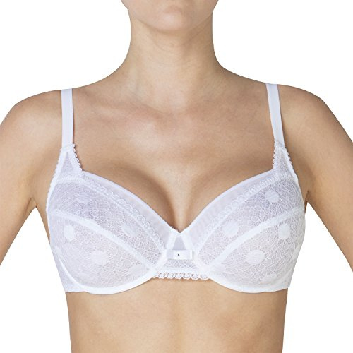 Lepel Reggiseno Balconcino Sfoderato con Ferretto belseno Art. 501 (C, Bianco, 6)