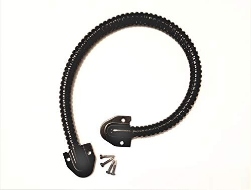 Armored Door Loop | Access Control Power Transfer | Door Cable Protector | Door Wire Conduit | 18 | 3/8 Diameter | TUFF STRIKE | Oil Rubbed Bronze