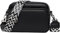 EINYNIUER Crossbody Bag Damen Leder Breiter Gurt Handtasche Umhängetasche Moderne Taschen mit breitem Schultergurt,Abnehmbarer Schultergurt,Schwarz.