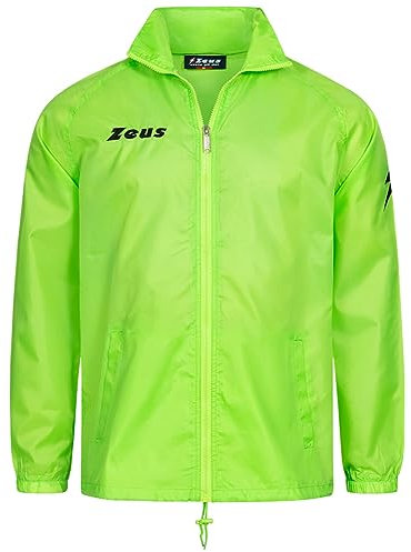 Nucleo Sport Regenjacke Wasserdicht Winddicht Regenjacke Rain Zeus x Herren Unisex Damen Kinder, grün neon, One size