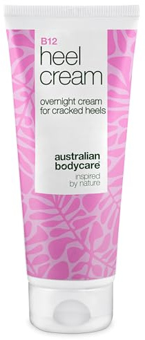 Crema per il tallone contro i talloni secchi e screpolati, 100 ml, cura intensiva con urea al 25%, vitamina B12, burro di karitè e allantoina