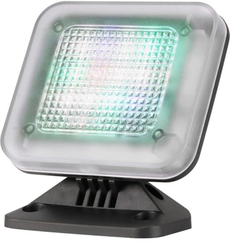 Faux simulateur de télévision LED – Anti-effraction de sécurité nocturne avec minuterie et capteur pour la protection de la maison contre le vol – Lumière de prévention du cambriolage