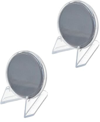 NICENEEDED 2 présentoir en Acrylique pour Médiators de Guitare Présentoir Transparent pour Médiators de Guitare Rangement pour Pièces Commémoratives Support de Médiator de Guitare pour Les Mélomanes