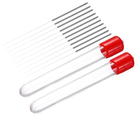 sourcing map Kit de nettoyage de buse d'imprimante 3D de précision de 0,25 mm en acier inoxydable pour enlever l'encrassement et l'entretien des imprimantes 3D