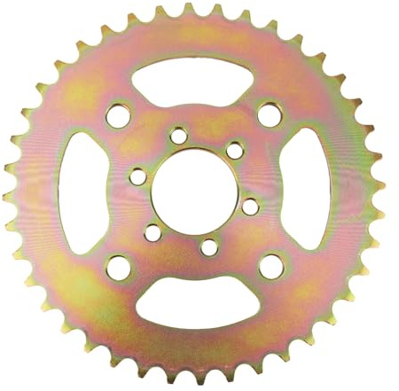 40t High Torque Rear Chain, 6 Hole Mini Bike Rear Sprocket 420 Chain Replacement Accessories Compatible with FPR GMB100, Motovox MBX10, Oryxearth 105cc