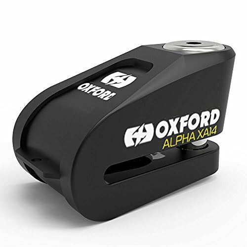 Oxford Security ALPHA XA14 ALARM DISC LOCK 14MM PIN MOTORCYCLE BIKE CYCLE LK218
