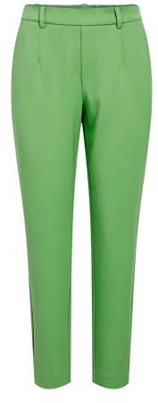 OBJECT OBJLISA Slim Pant Noos, Pantaloni di Stoffa Donna, Vibrant Green,