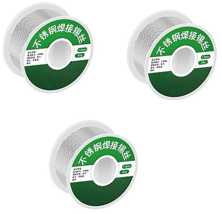 Alambre de soldadura de acero inoxidable de aluminio, alambre de soldadura de baja fusión, flujo de núcleo de colofonia, soldadura eléctrica, alta pureza, soldadura de llama a baja temperatura, no