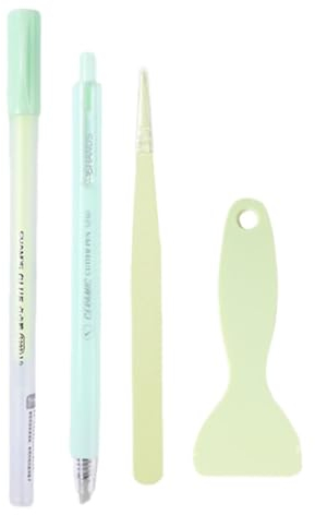 Set di penne per colla, strumenti per scrapbooking - Kit di 4 penne per colla,Set di strumenti manuali multifunzionali per l'arte della carta, la fabbricazione di biglietti e vari lavori manuali