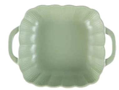 gratängform Keramisk Bakform Med Två Handtag Ost Bakad(Green,Små)