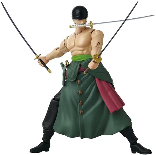 Anime Heroes - One Piece - Roronoa Zoro Three Sword Style Action Figure