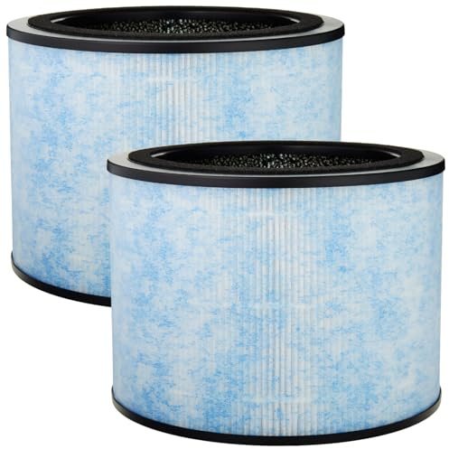 2 Pack AP200 Replacement Filter for Instant AP200 Air Purifier, 3 IN 1, H13 True Hepa with High-Efficiency Activated Carbon and Pre-Filter, Compare to F200 Filter