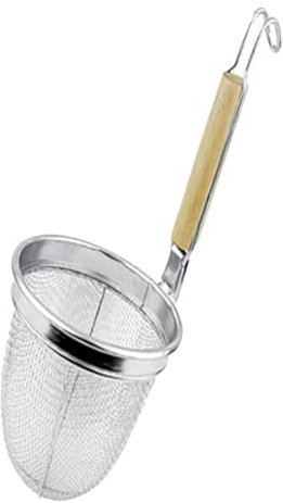 Cestelli Divisori Per Pasta, Colino Acciaio Inox Per Pasta, Cestello Colino Per Pasta, Cestino Per La Cottura Delle Tagliatelle, Cestino Per Alimenti Da Cucina In Rete Con Manico In Legno