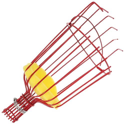 LOORGVEL Perche à Fruits à Grande Portée Cueille-mangues pour Arbres Outil de Récolte des Fruits Cueille-Fruits pour Arbres Récolte-Fruits sans Échelle