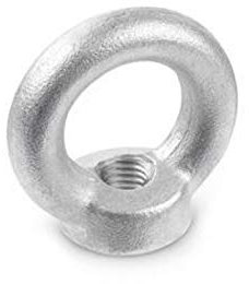 Tuerca anular de acero inoxidable A4, M16