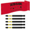 5X Saxton PZ2 89mm Long Magnetic Impact Duty Pozi-Drive Screwdriver Drill Driver Bits for Dewalt Milwaukee Bosch Makita etc
