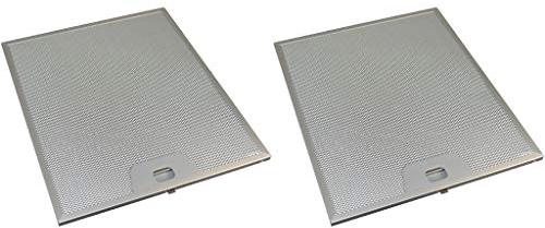 Ufixt Cooker Hood Metal Mesh Grease Filters Pack of 2 compatible with AEG Beko