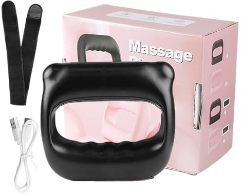 Perkussionsmassageapparat – handmassageapparat för muskler | slagverk ryggmassageapparat | massageapparat för kroppen, uppladdningsbar djup vävnad massageapparat för fötter, nacke och ax