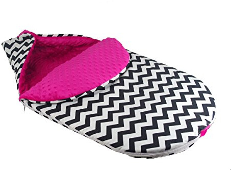 Saco acolchado para carrito de bebé, con calentadores para manos y cojín 10 Talla:Footmuff M size