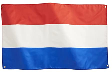 Runesol Bandiera Paesi Bassi 3x5, 91x152cm, Celebrazioni Della Famiglia Reale Olandese, Bandiere Premium, Impermeabile, Interno, Esterno