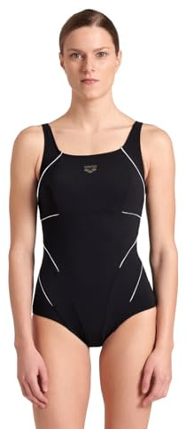 ARENA Jewel Low R Maillot de Bain Femme Une Pièce Bonnets C, Amincissant Bodylift, Technologie Power Mesh, Maillots de Bain Dames Fabriqués en Tissu Sensitive Résistant au Chlore