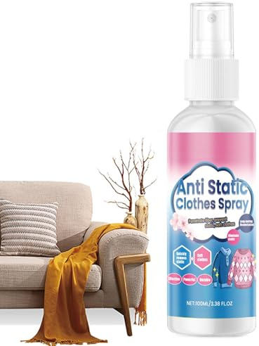 Static Spray for Clothes 100ml Portable Universal Antistatic