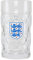 FOCO Official England Football Dimple Stein Glass 1000ml