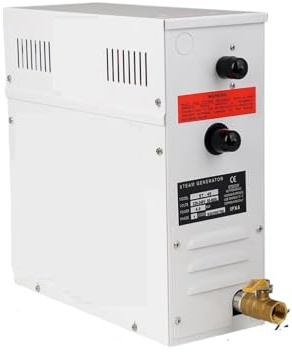 Sauna Steamer, 4.5KW Household and Commercial Sauna Steam Generator Room Equipment Boiler Digital with Light 220/380V for Shower House(380V)