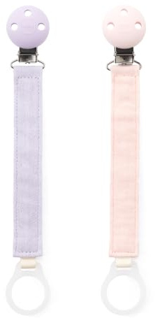 MAM Clip, 0+ mois, 2 pièces, violet/rose