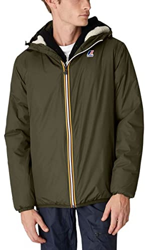 K-Way Giacca con cappuccio K3118TW Tg. XL Verde