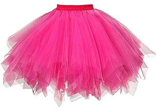 Plus Size Tutu Dancing Womens Adult Short Pleated Neon Festival Skirt