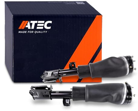 ATEC Germany 2x Jambe de suspension pneumatique essieu avant gauche droite Compatible avec LAND ROVER RANGE ROVER III (L322)