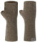 LIERYS Uni Merino Stulpen - Armwärmer aus Merinowolle - Pulswärmer Damen für Herbst/Winter - Fingerfrei - Made in Germany dunkelbeige One Size