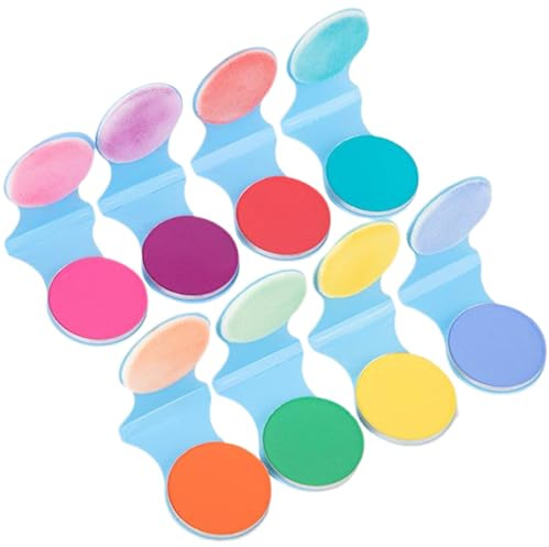 8 piezas/juego de tinte temporal para el cabello color temporal para el cabello 8 colores tiza para el cabello para niñas y niños color de cabello desechable lavable tiza para el cabello maquillaje la