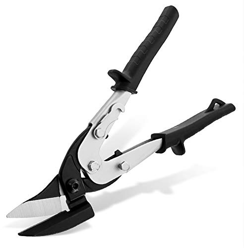 Lever Action Tin Snips10in Heavy Duty Wire Shear Cut Iron Stainless Steel Mesh Door Suitable for Various Types of Wire Mesh
