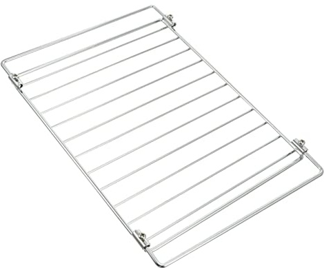 SUPVOX Rejilla Inoxidable para Horno Microondas Estante Práctico para Barbacoa Ligero y Fácil de Limpiar Herramienta de Cocina para Asar y Hornear