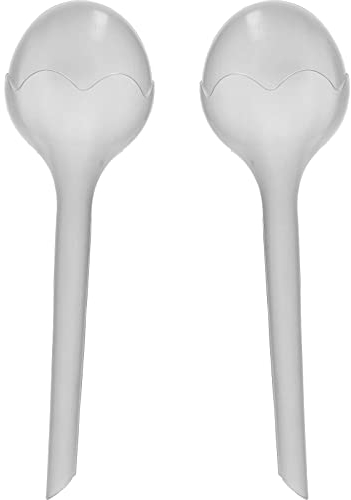 Browin 720916 Esferas de riego de Plantas, Transparentes, 2 Unidades, 360 ml, inastillables, para Flores y Plantas de Maceta