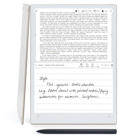 iflytek AINOTE 2, 10.65 E Ink Tablet, 4.2mm Ultra-Thin AI Paper Tablet for Meetings,Digital Notebook with Voice-to-Text, Handwriting Conversion,16-Language Transcription, Ideal for Work & Study
