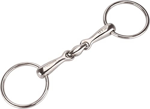 Equinate Mors à eau en acier inoxydable 16 mm double cassé 15,5 cm – Dentition anatomique avec action douce – Taille gravée au laser