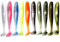 HOUSON 10PCS Gummi Angelköder, Kunstköder Forellenköder Künstlicher Kunstköder für Salzwasser Süßwasser Forelle Barsch Lachs Angeln 12cm