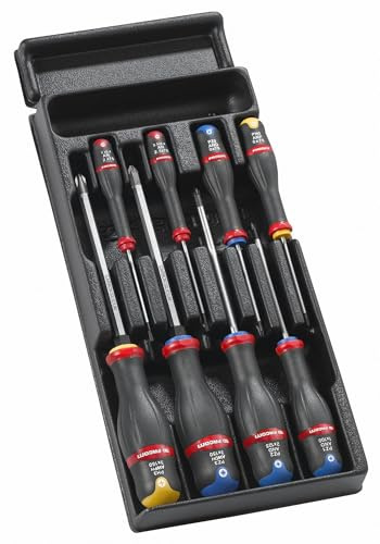 Facom MOD.AT2 Modules de 8 TOURNEVIS PROTWIST en plateau thermoformé - 750g