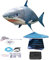 Poisson Volant Télécommandé, Jouet Requin Télécommandé, Requin Gonflable Télécommandé, Jouet de Simulation électrique pour pour Garçons et Filles