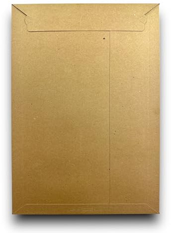20x Versandtaschen A3 aus Pappe in 455x320x50mm - Versandtaschen für Kleidung Versandtasche Din A3 Umschlag große Umschläge für den Warenversand. Versandtasche für Kalender, Versandtaschen groß