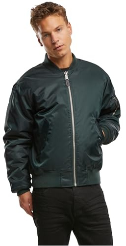 Brandit MA1 jacka, olika färgvarianter, storlekar S till 7XL, Flaskgrön, XL