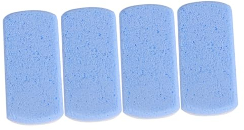 Mikinona Raspador de Pies de Vidrio 4 Piezas, Removedor de Callos y Epidermis Gruesa, Adecuado para Pedicura en Casa