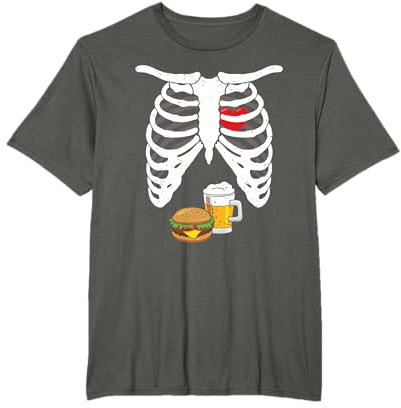 T-shirt pour annonce de grossesse pour papa - Squelette drôle T-Shirt